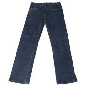 RSQ Dark Wash Relaxed Fit Men’s Jeans size 32x32 FLAW